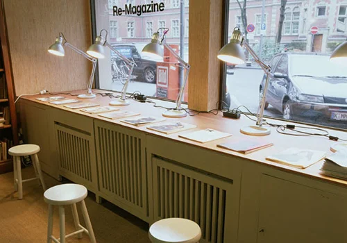 Presentation of the new issue Re-Magazine 11 Marcel Presentation of back issues 1997-2003 — Re Magazine — Exhibitions — Galerie Buchholz — Image 04