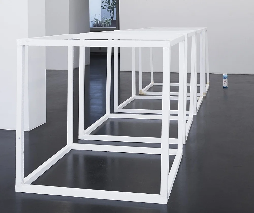 Group show 2010 — Julian Göthe Nairy Baghramian Cerith Wyn Evans Henrik Olesen Michael Krebber Cosima von Bonin John Kelsey Reena... — Exhibitions — Galerie Buchholz — Image 00