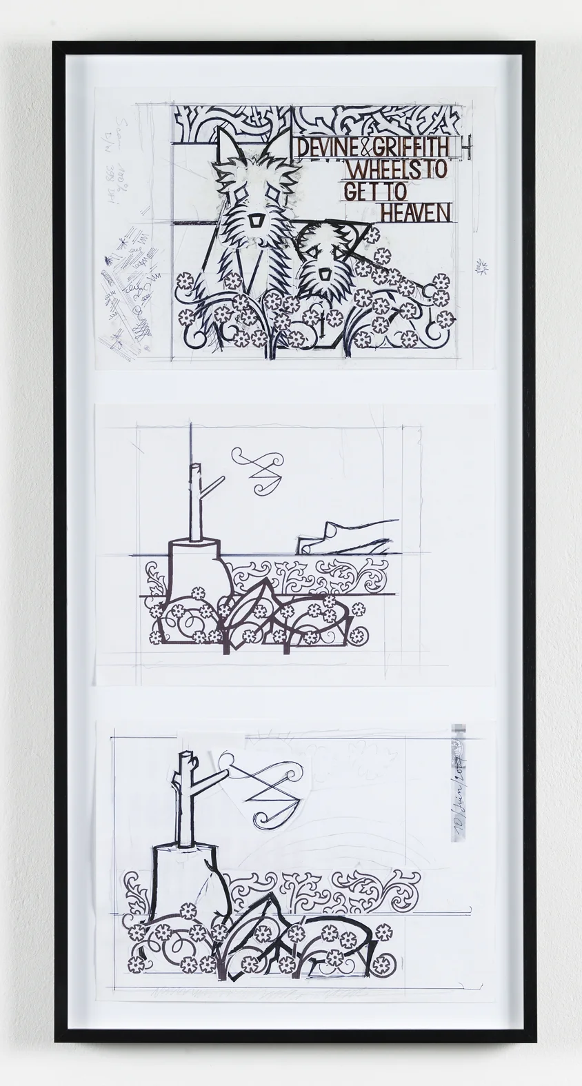 Quodlibet II — Tomma Abts, Tony Conrad, Mark Leckey, Patrick Procktor, Vincent Fecteau, Marcus Behmer, Alice Horodisch-Garnman,... — Exhibitions — Galerie Buchholz — Image 04