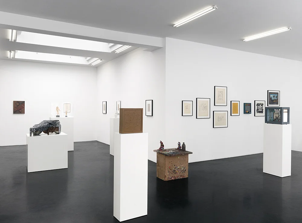 Automaton — Elie Nadelman Joseph Cornell H C Westermann Rodney Quiriconi Ed Flood Christina Ramberg Ron Nagle Vincent Fecteau Tomma... — Exhibitions — Galerie Buchholz — Image 00