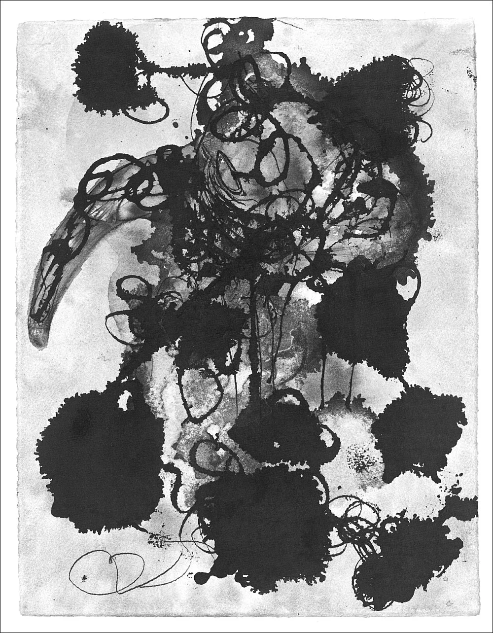 Drawings, Figures and Compression Fracture Paintings — Cameron Jamie — Exhibitions — Galerie Buchholz — Image 01