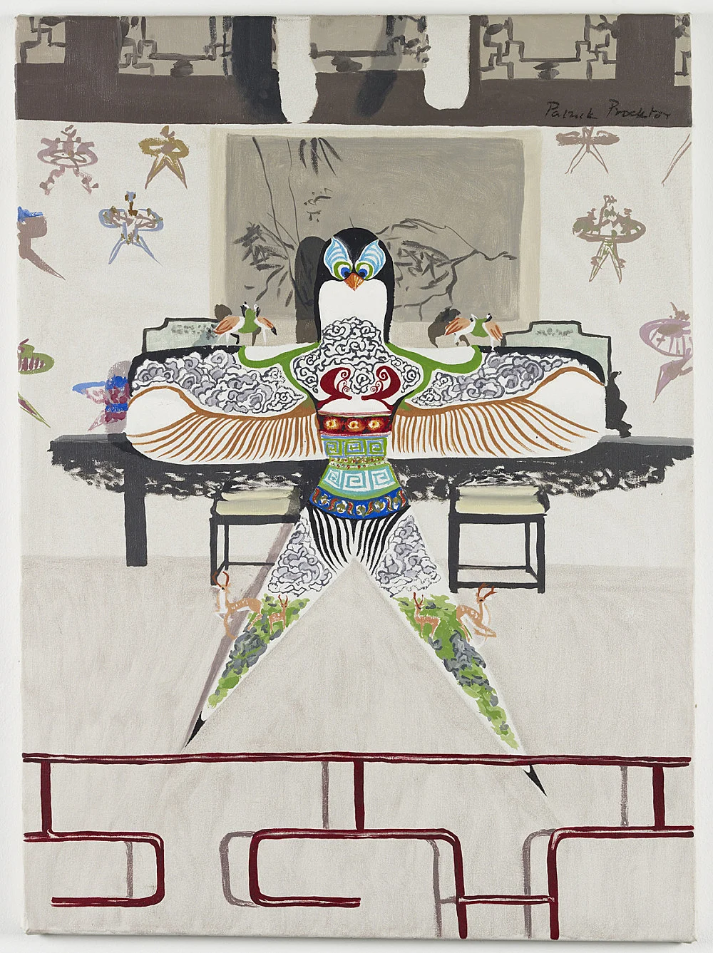 Quodlibet II — Tomma Abts, Tony Conrad, Mark Leckey, Patrick Procktor, Vincent Fecteau, Marcus Behmer, Alice Horodisch-Garnman,... — Exhibitions — Galerie Buchholz — Image 00