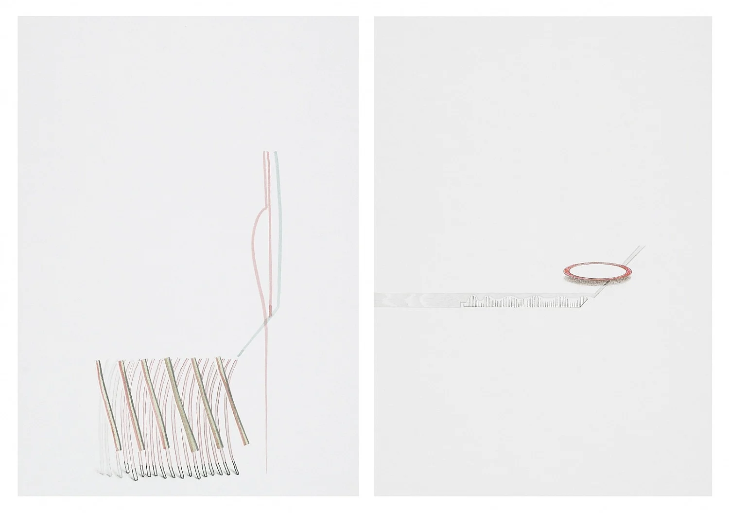 Quodlibet II — Tomma Abts, Tony Conrad, Mark Leckey, Patrick Procktor, Vincent Fecteau, Marcus Behmer, Alice Horodisch-Garnman,... — Exhibitions — Galerie Buchholz — Image 07