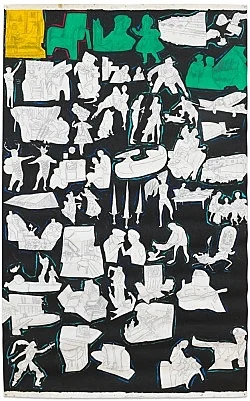 Pictures, Before and After An Exhibition for Douglas Crimp — Daniel Buren, Charles James, Antonio Lopez, Agnes Martin, Joseph Cornell, Robert Smithson, The Cockettes, Jack Smith,... — Exhibitions — Galerie Buchholz — Image 159