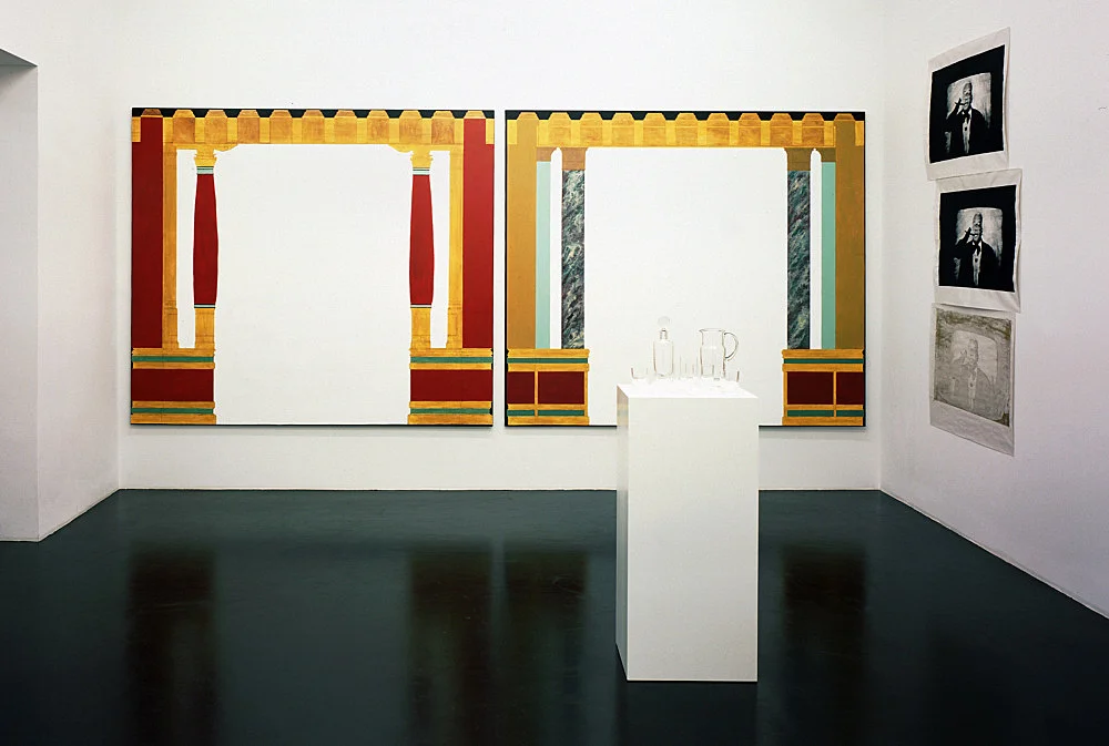 Teil 2 Quodlibet — Thomas Eggerer Cerith Wyn Evans Michael Fullerton Richard Hawkins Anette Kelm David Lieske Lucy McKenzie Henrik Olesen... — Exhibitions — Galerie Buchholz — Image 00