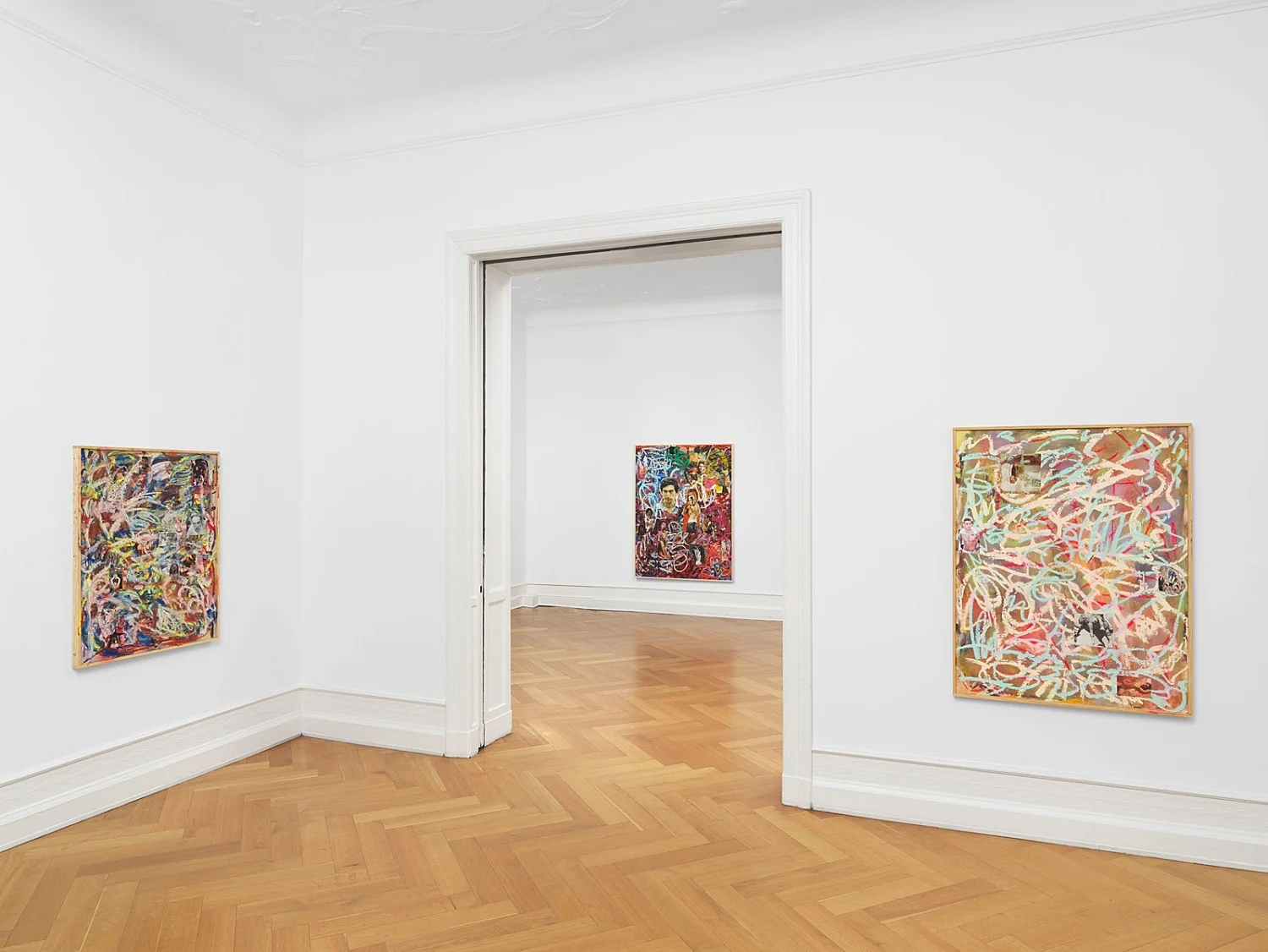 Collage Paintings, Gesture Paintings — Richard Hawkins — Exhibitions — Galerie Buchholz — Image 08