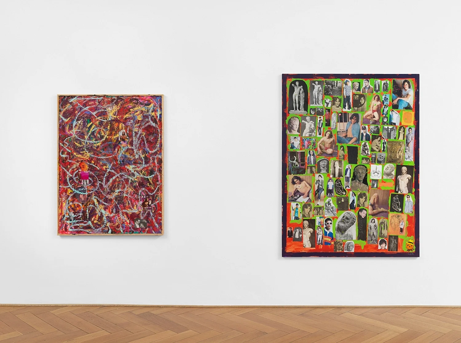 Collage Paintings, Gesture Paintings — Richard Hawkins — Exhibitions — Galerie Buchholz — Image 22