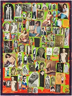 Collage Paintings, Gesture Paintings — Richard Hawkins — Exhibitions — Galerie Buchholz — Image 47