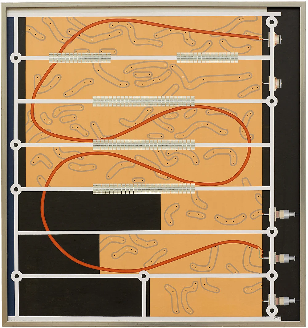 Vista View an exhibition curated by Caleb Considine — Tomma Abts, Ginny Bishton, Whitney Claflin, Carlfriedrich Claus, Ralston Crawford, Norman Lewis, Agnes Martin, Mohammad... — Exhibitions — Galerie Buchholz — Image 00