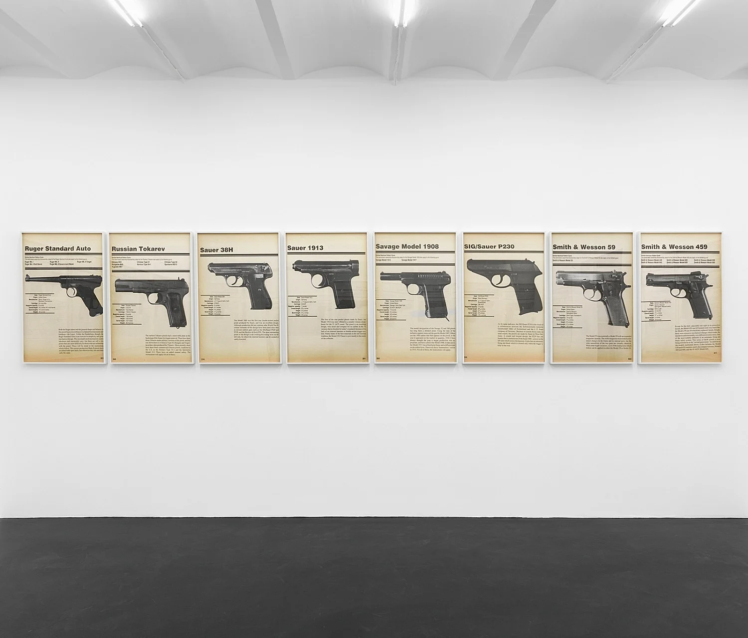 FIREARMS — Lutz Bacher — Exhibitions — Galerie Buchholz — Image 17