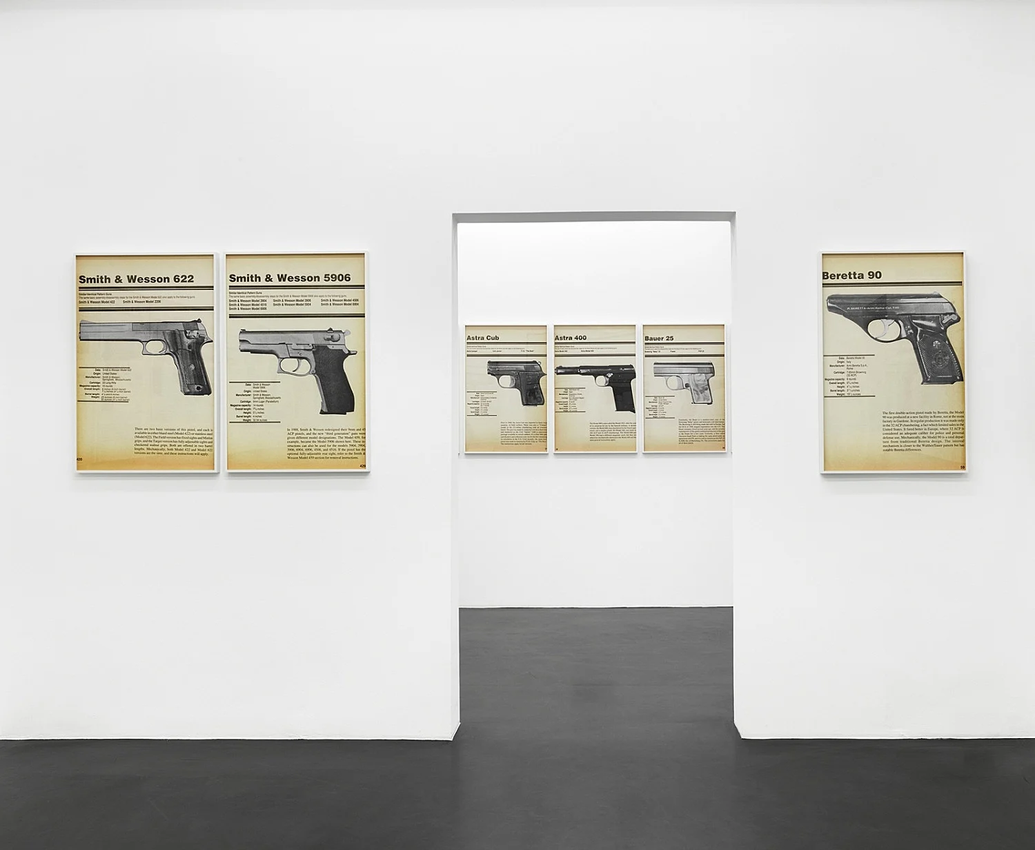 FIREARMS — Lutz Bacher — Exhibitions — Galerie Buchholz — Image 19