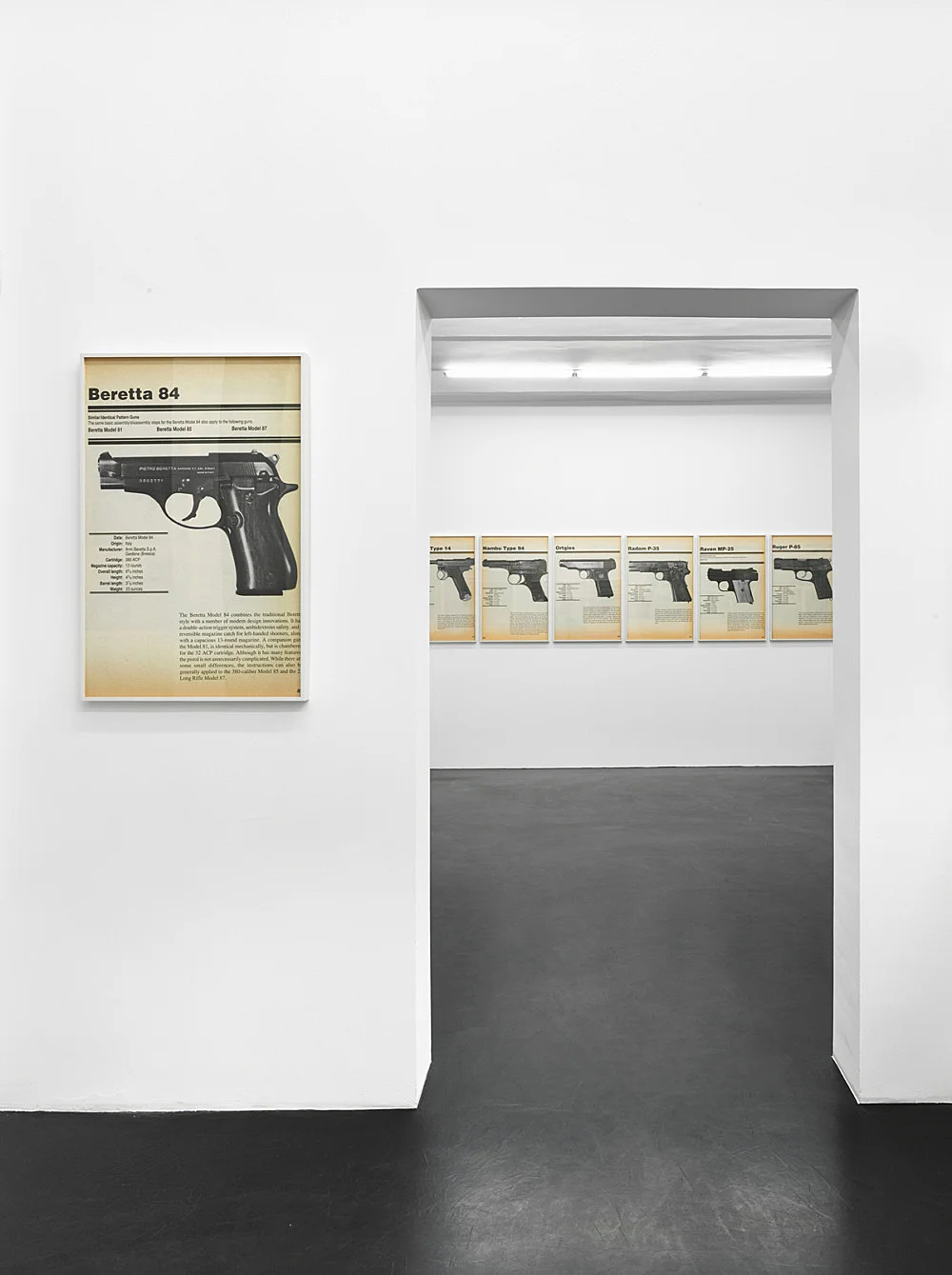 FIREARMS — Lutz Bacher — Exhibitions — Galerie Buchholz — Image 06