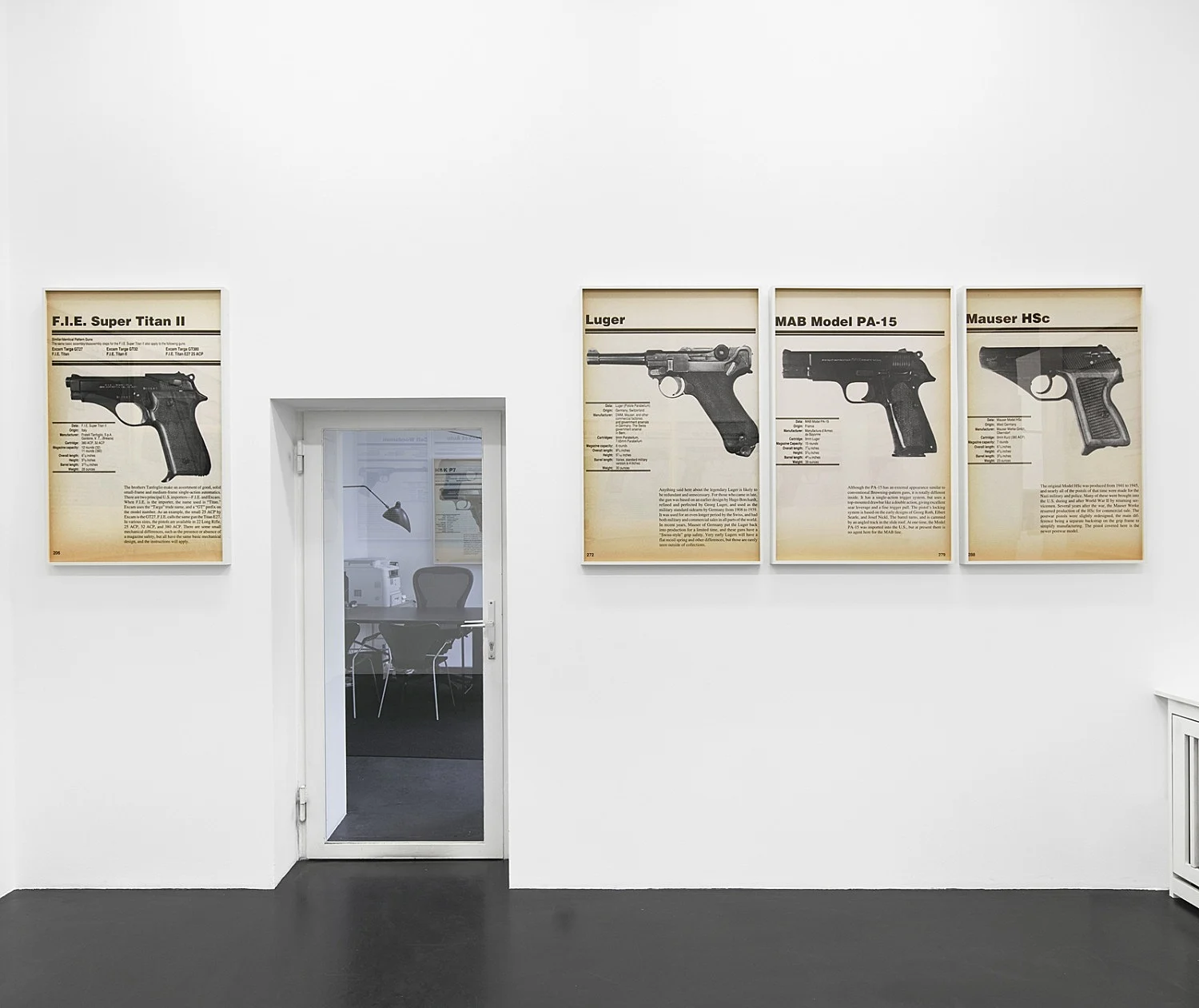 FIREARMS — Lutz Bacher — Exhibitions — Galerie Buchholz — Image 11