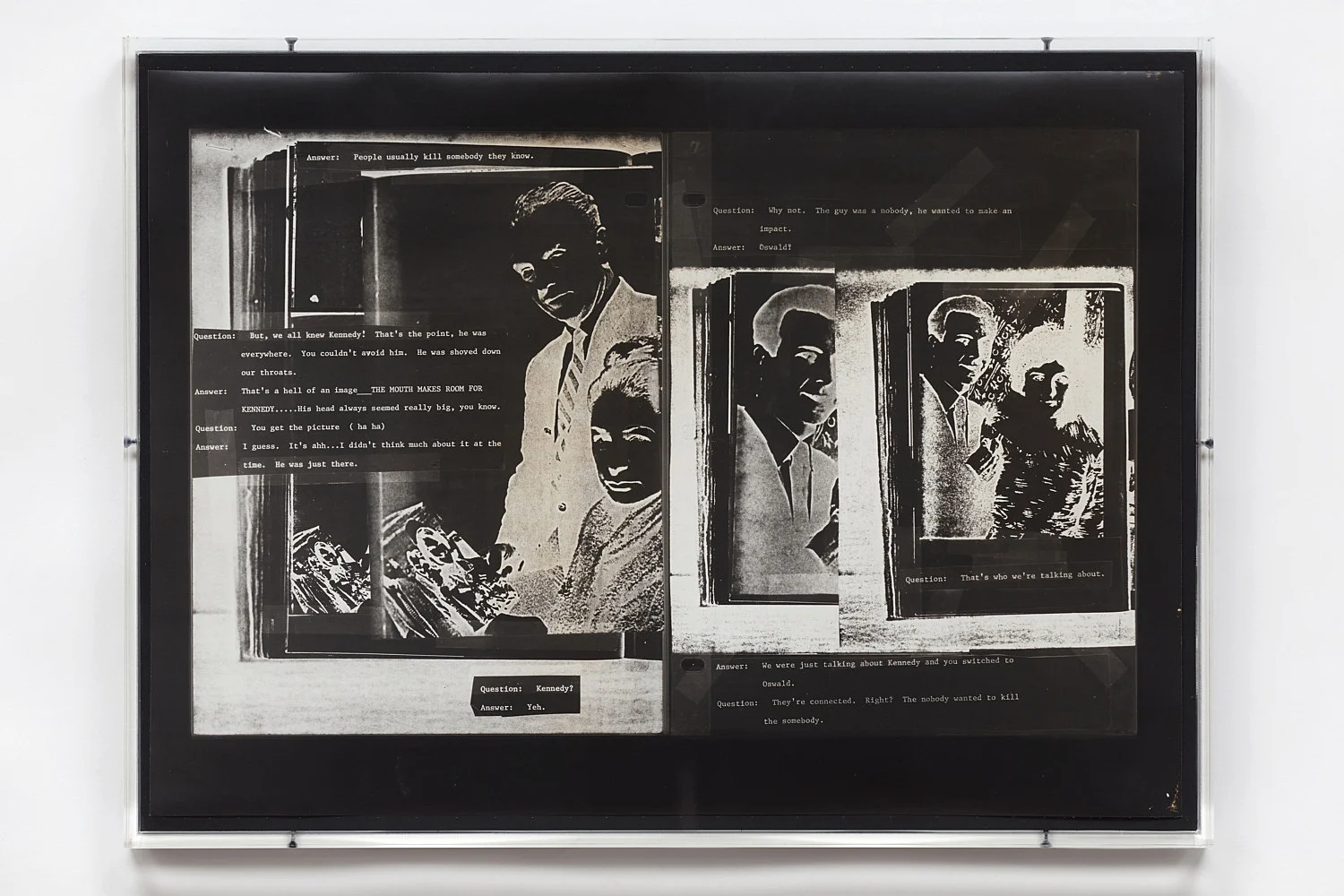 The Lee Harvey Oswald Interview — Lutz Bacher — Exhibitions — Galerie Buchholz — Image 33