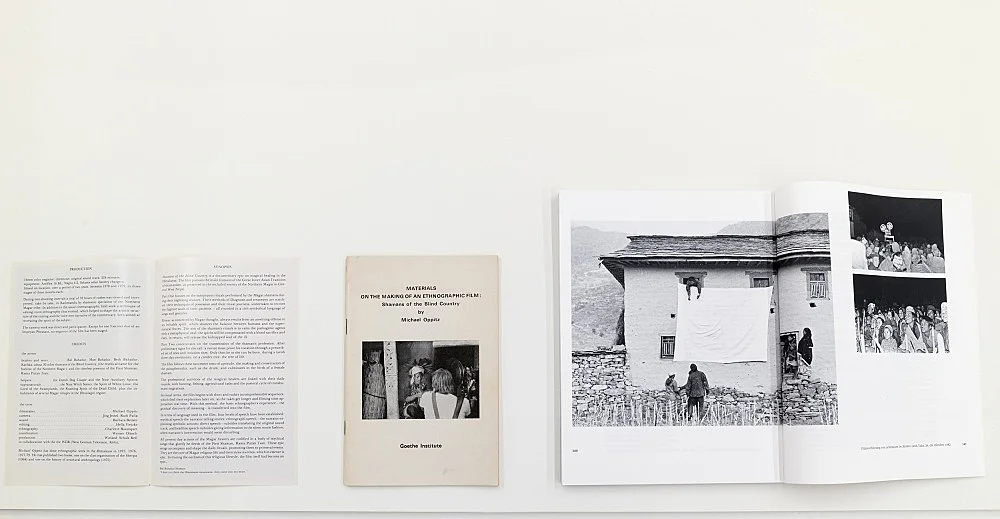 Singers of Ten Thousand Lines — Michael Oppitz — Exhibitions — Galerie Buchholz — Image 00