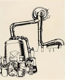 Works on Paper — Martin Wong — Exhibitions — Galerie Buchholz — Image 86