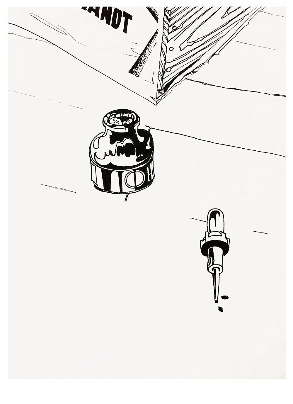 Works on Paper — Martin Wong — Exhibitions — Galerie Buchholz — Image 01