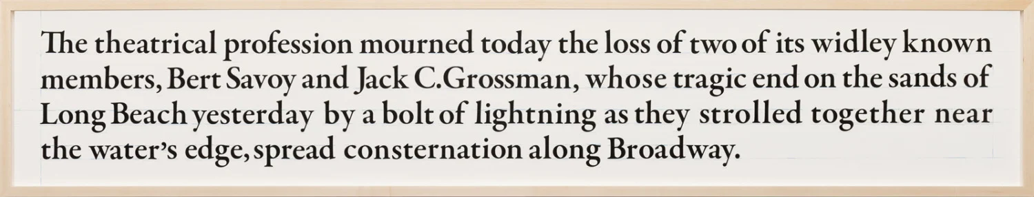 Larry Johnson - Galerie Köln 2026 — Larry Johnson — Exhibitions — Galerie Buchholz — Image 09